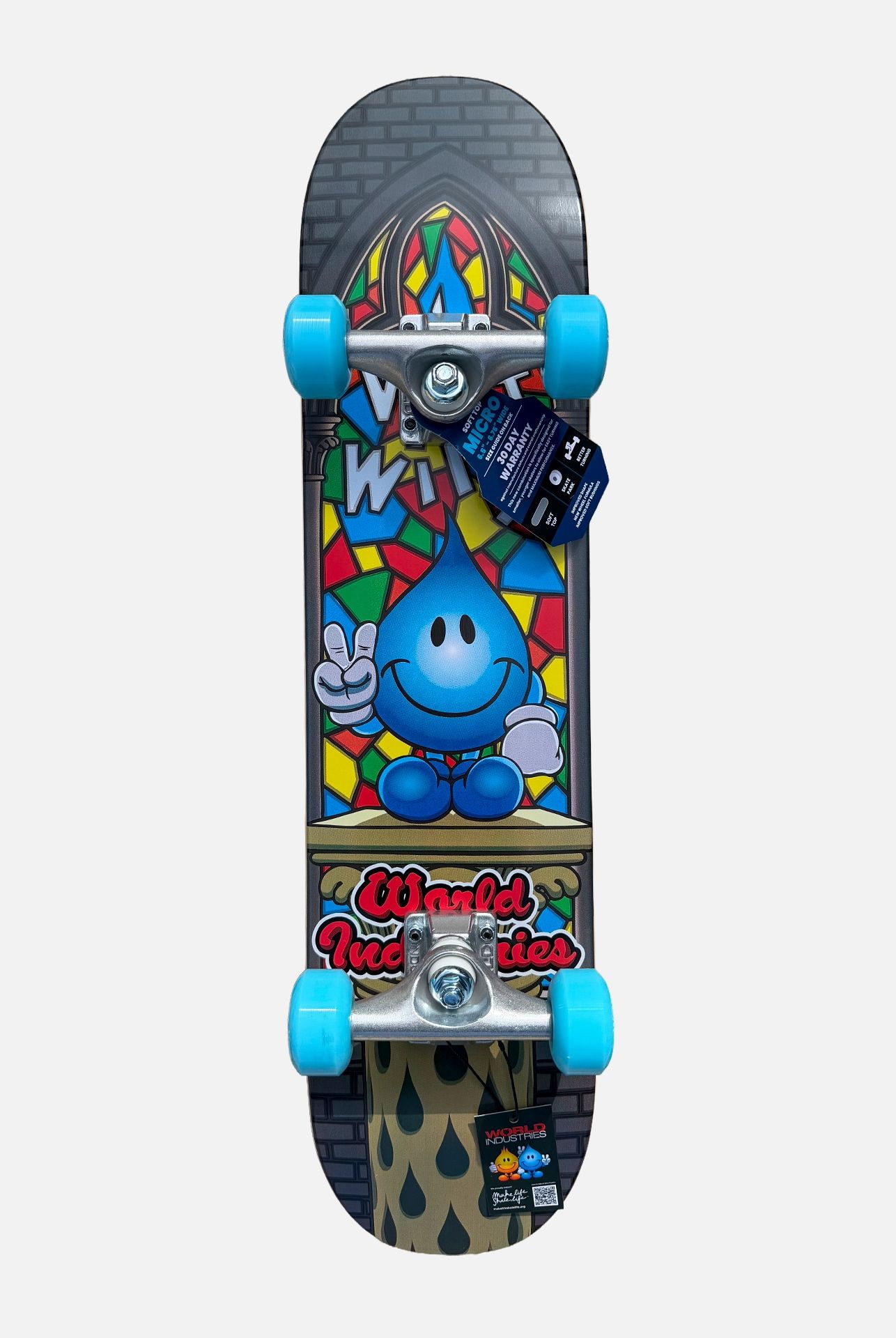 Wet Willy V2 Mini Soft Top 6.75 Komplett Skateboard