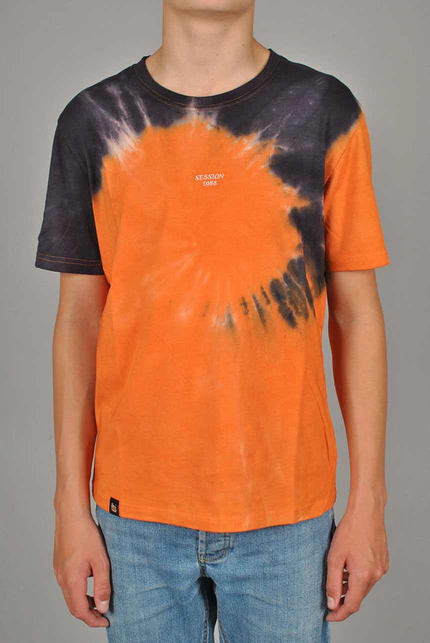 Kids 1988 TieDye T-shirt, Orange/Purple
