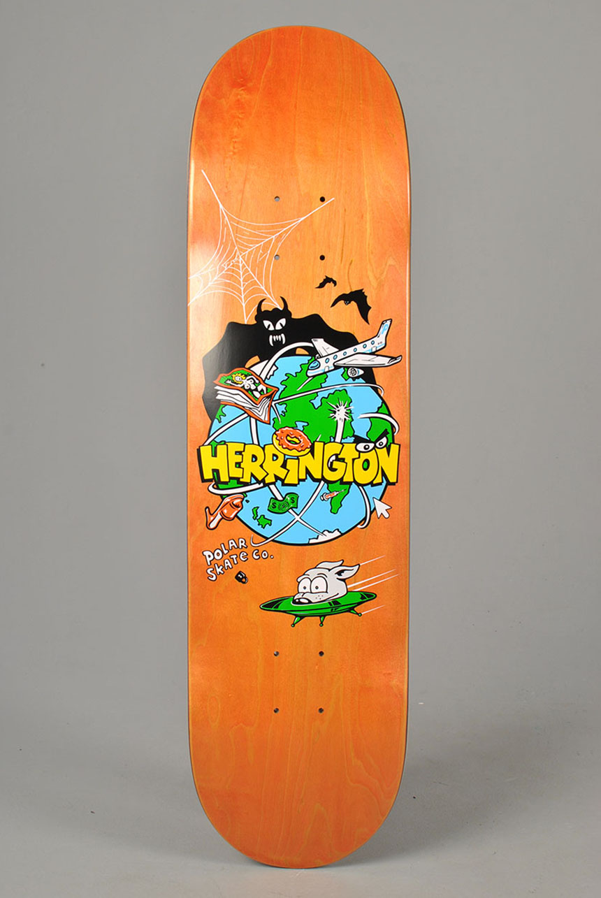 Wood Ah Planet Deck 8.125 Wood Ah Planet Deck 8.125