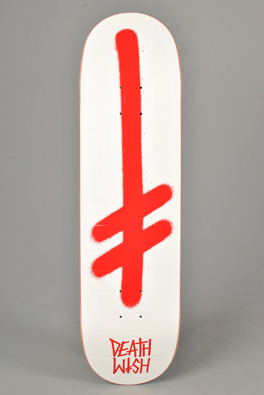Gang Logo White/Red 8.25