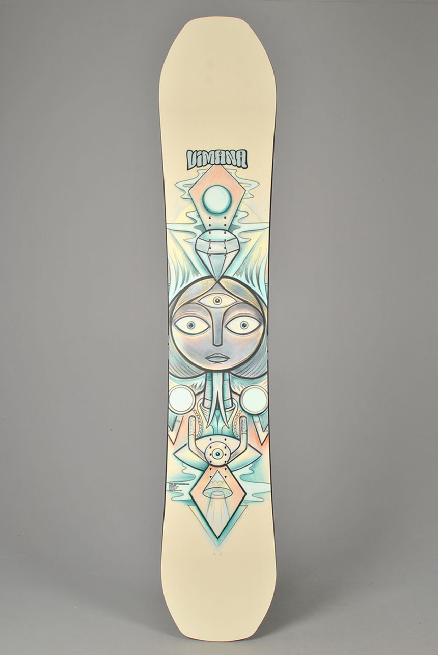 The Motherbrain Hybrid Snowboard