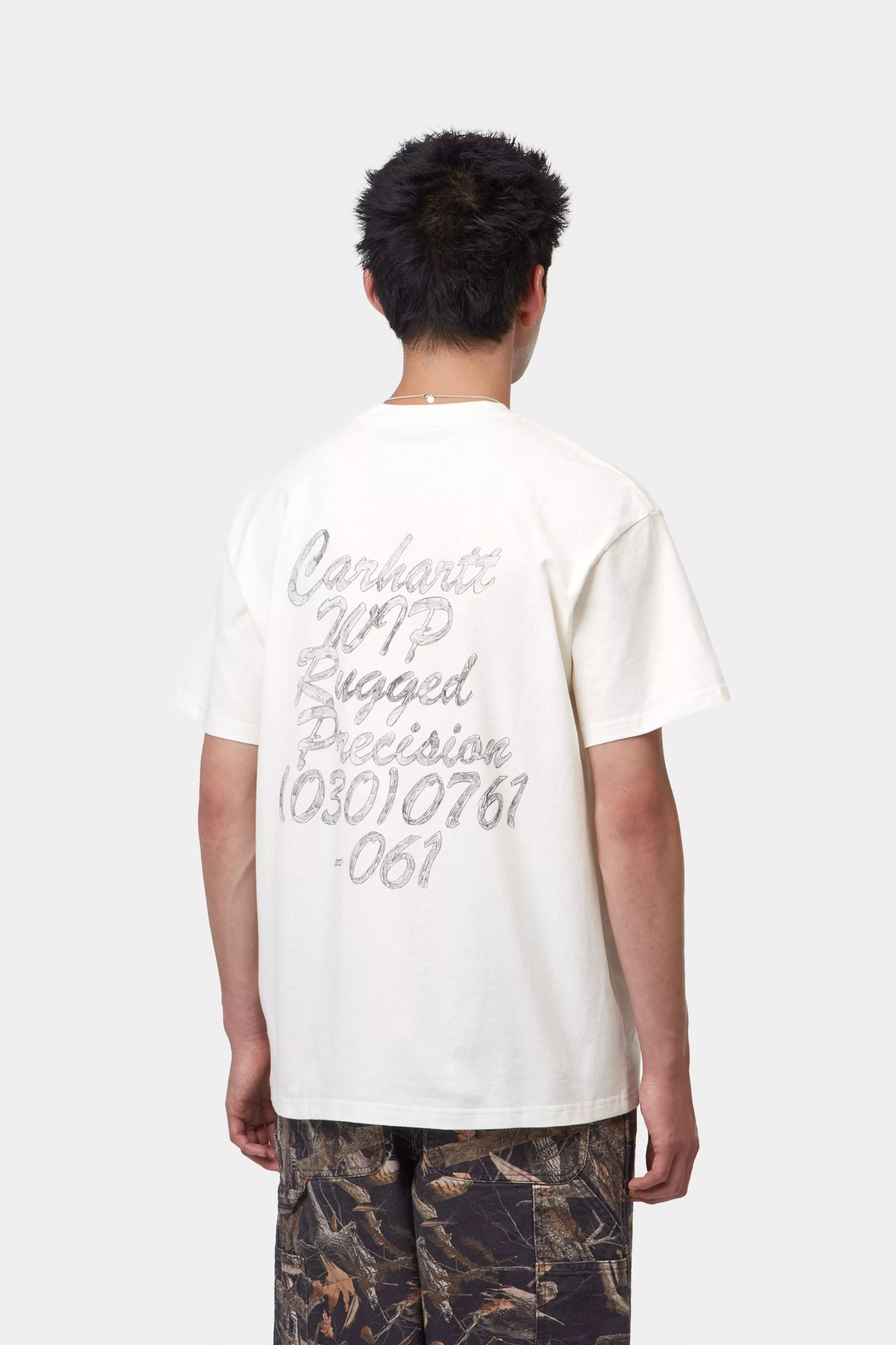 S/S Hatching Script T-Shirt