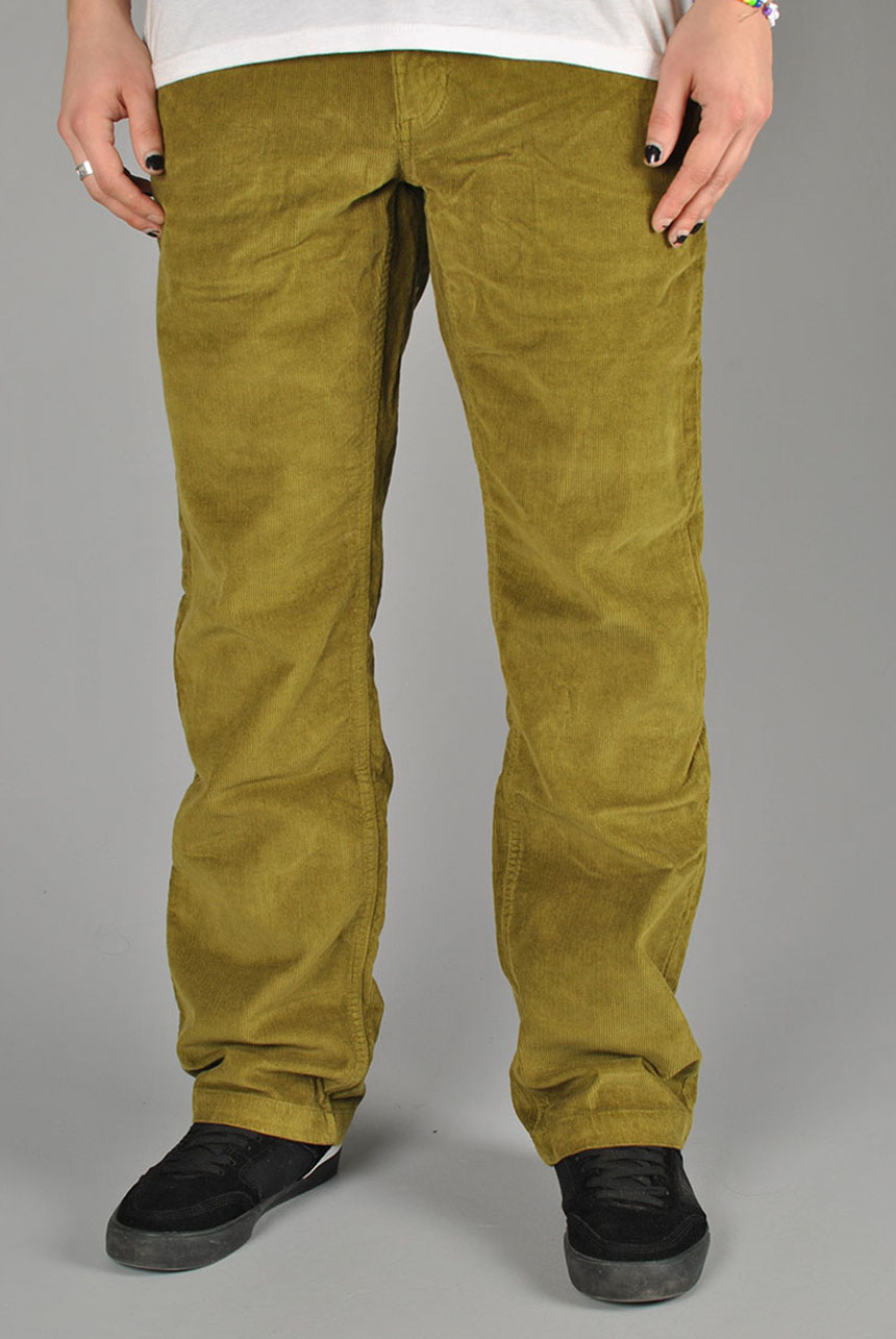 Authentic Relaxed Chino Cord Pant, Avocado