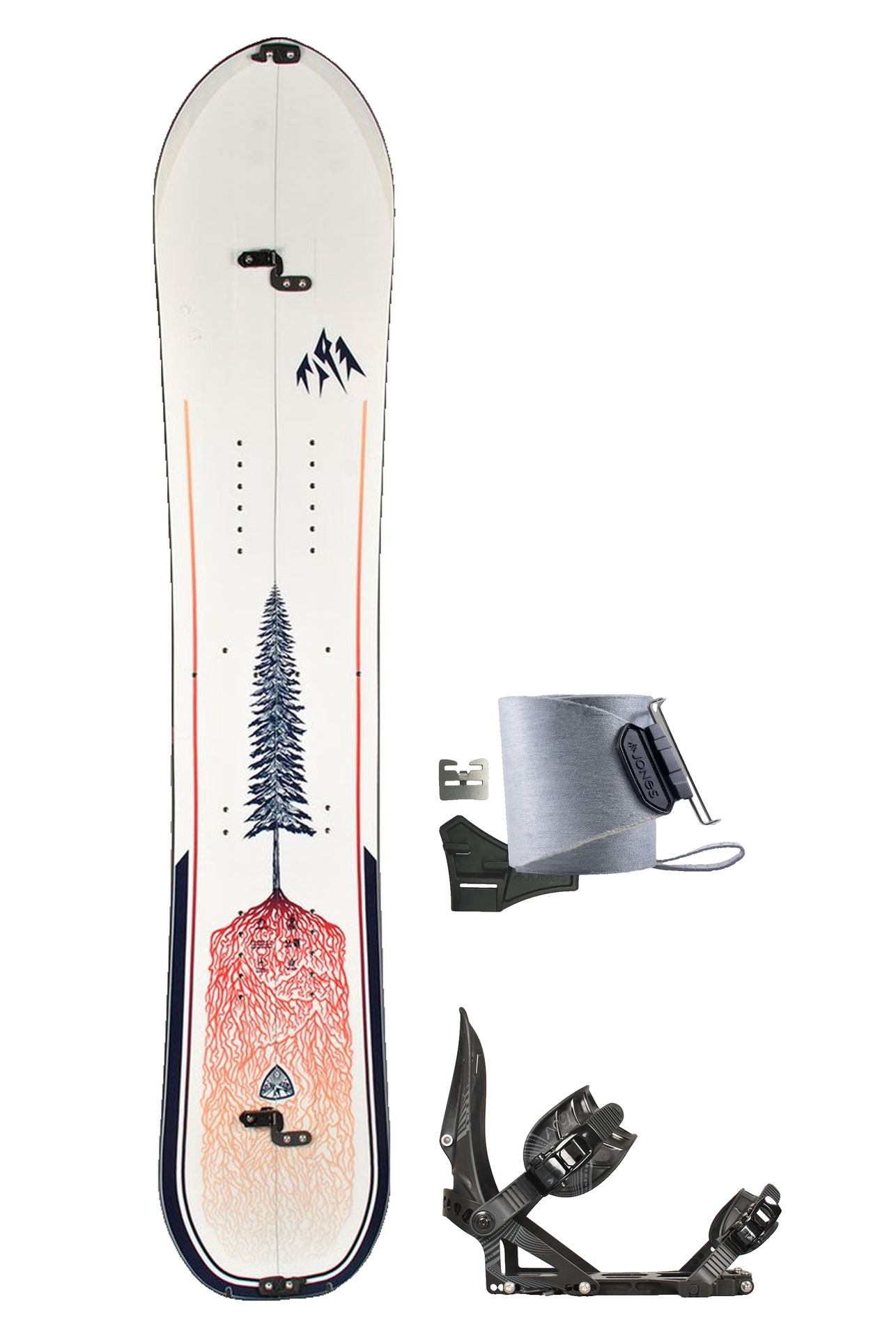 Womens Dream Weaver 2.0 Splitboard Splitboardpakke