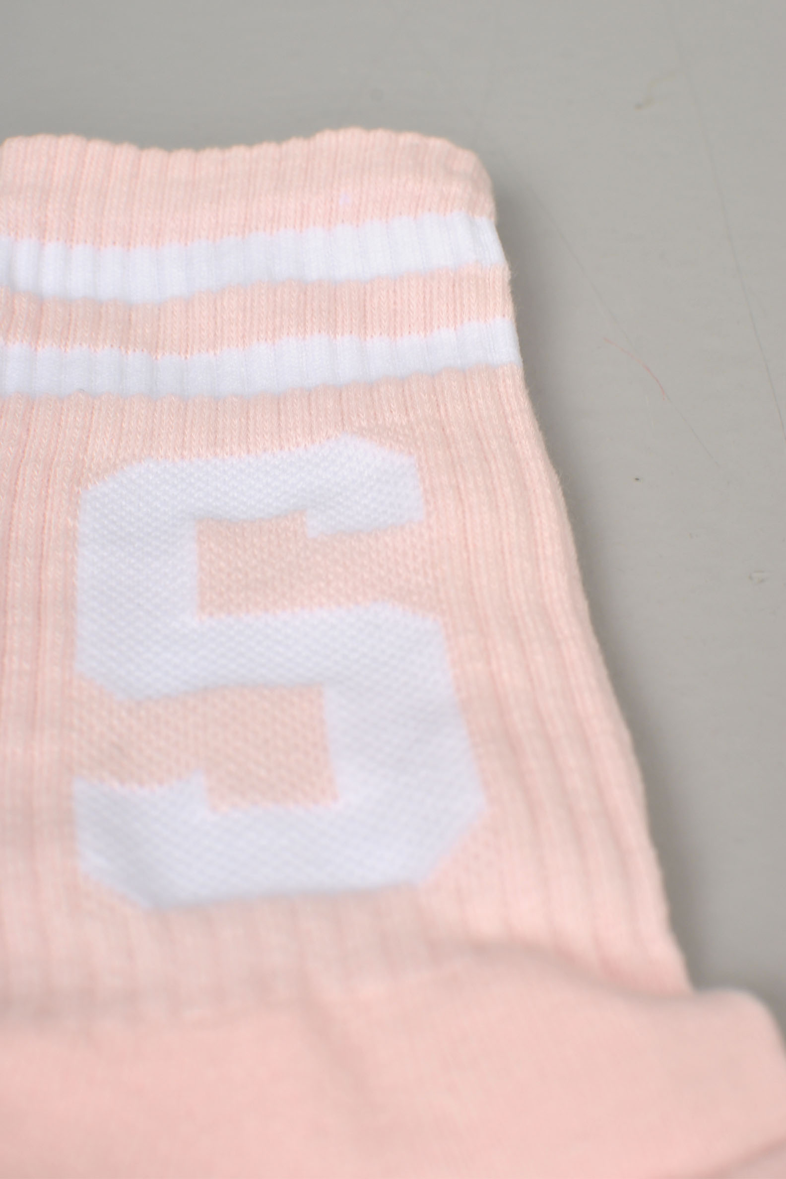 Classic 2-Pack Socks, Pale Pink/Yellow