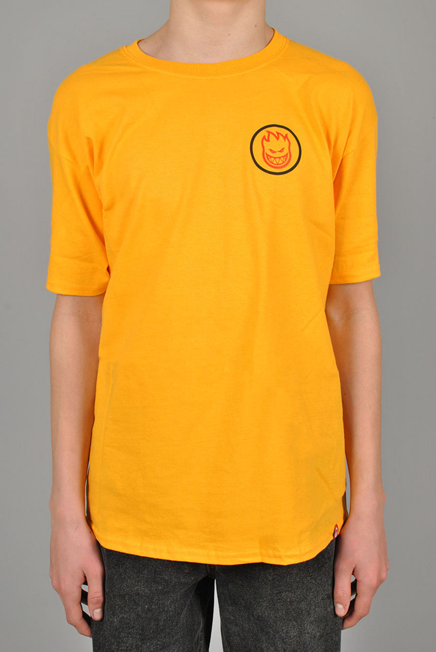 Kids Classic Swirl Overlay T-shirt, Gold