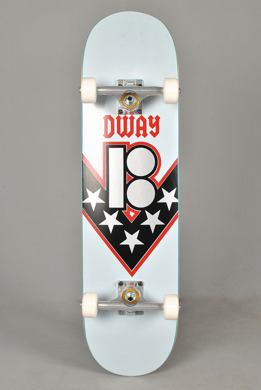 D. Way One Offs 8.125 Komplett Skateboard