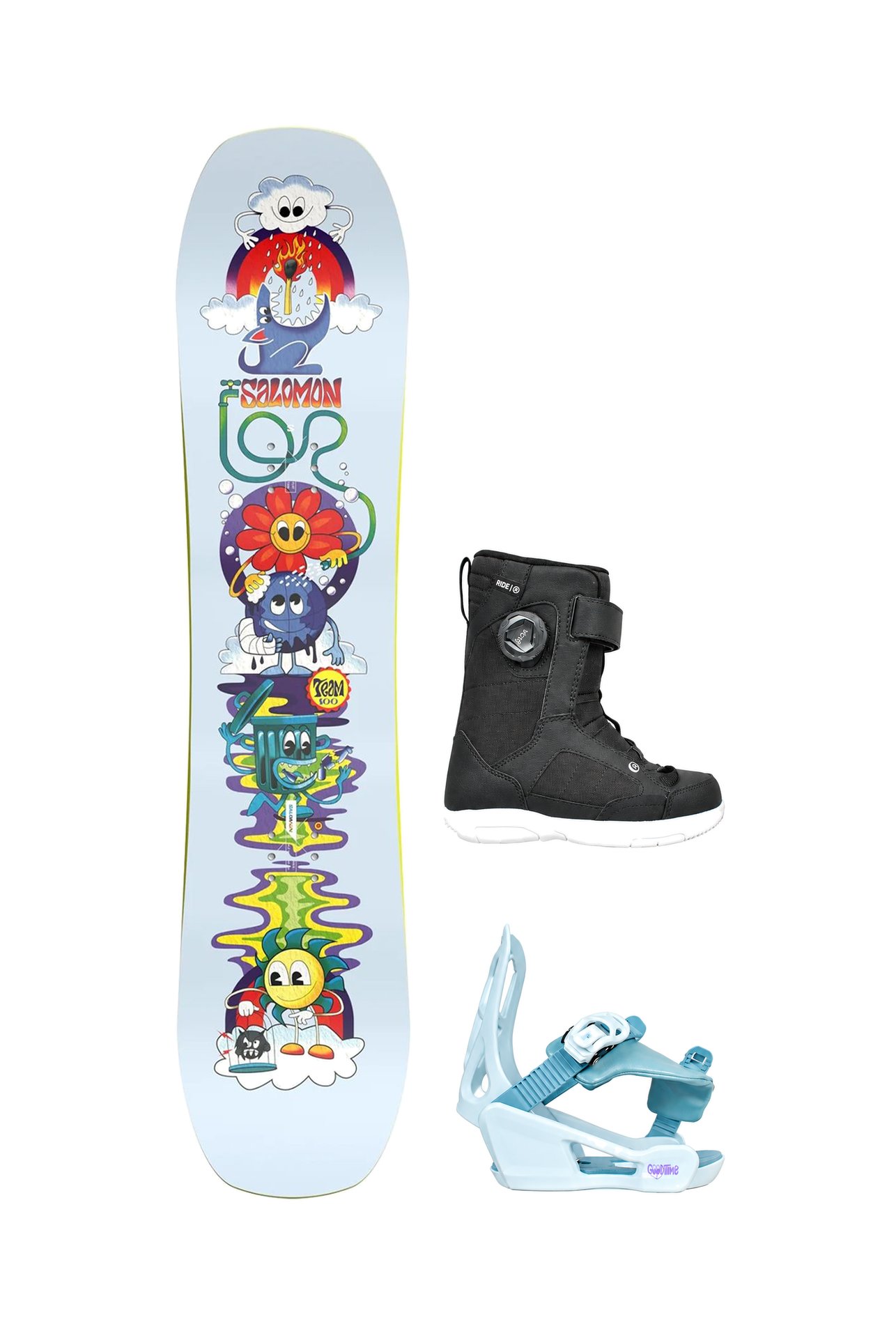 Kids Team Snowboardpakke 