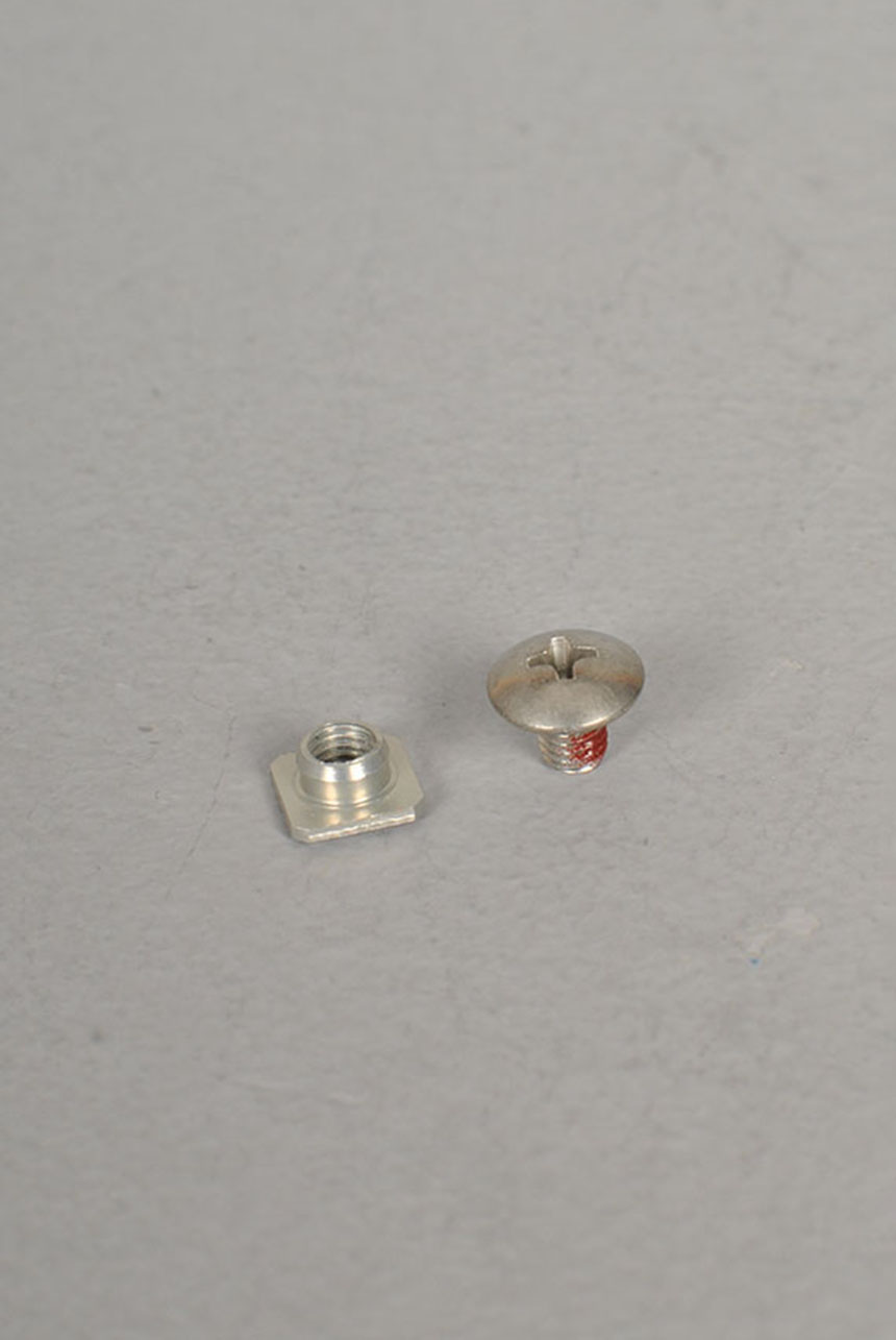 Pillow Line Ankle Strap Adjuster T-Nut & Screw