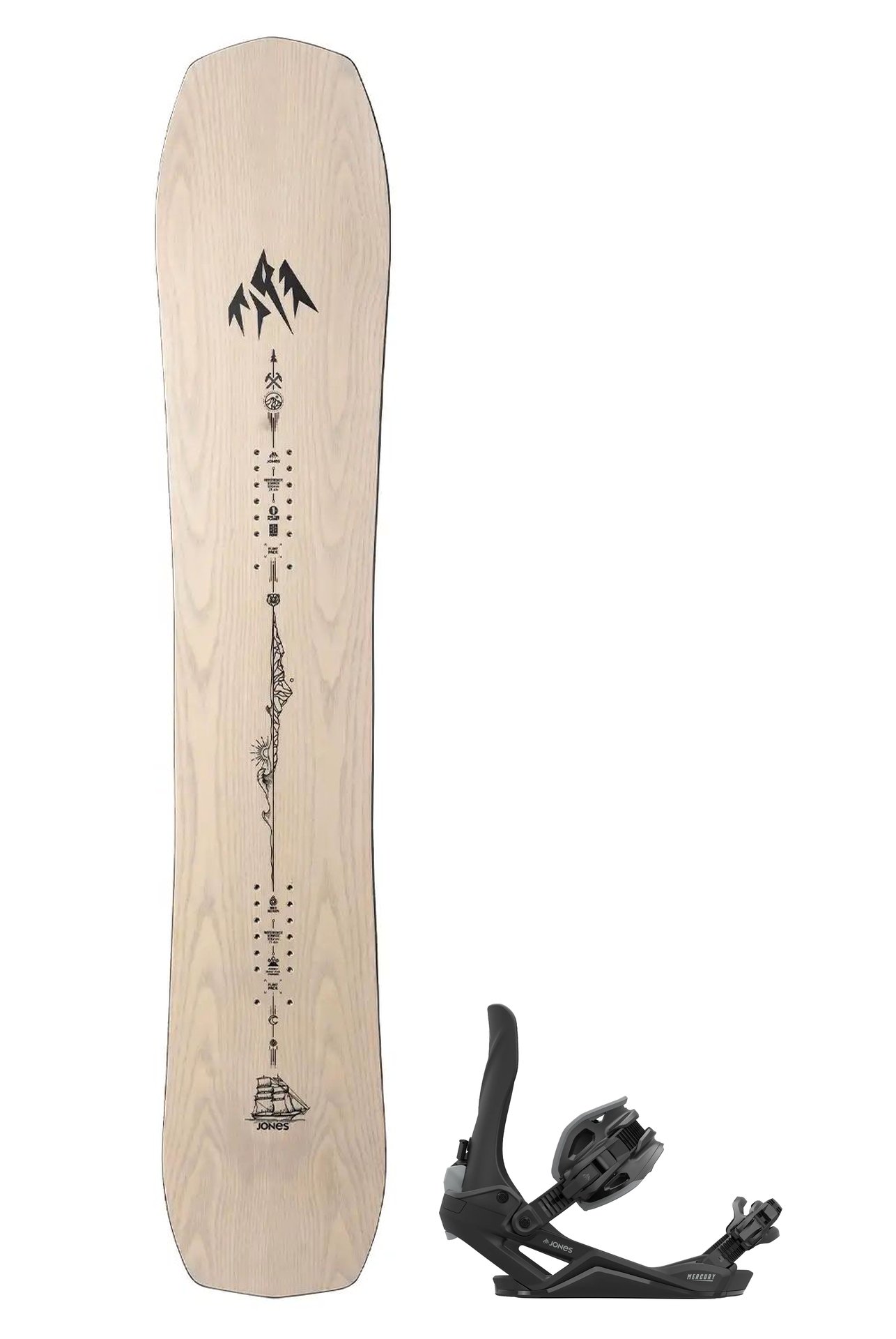 Flagship Snowboardpakke – Mercury Fase™