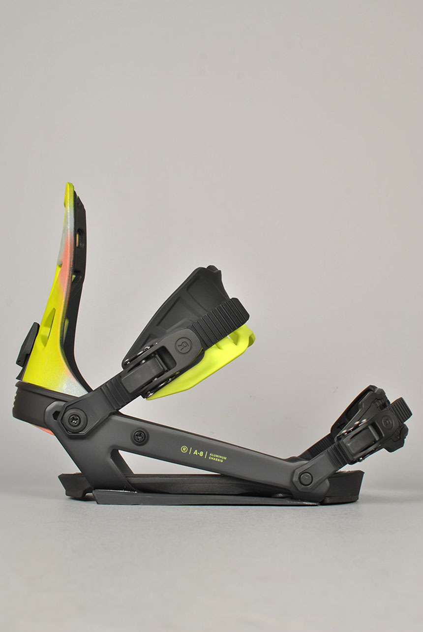 ride a-8 snowboard bindings 8 Snowboard Bindings offer a stiff Ride A-8 Snowboard Bindings 2026