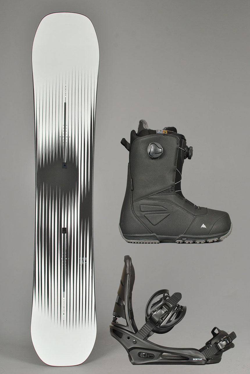 Custom X Snowboardpakke