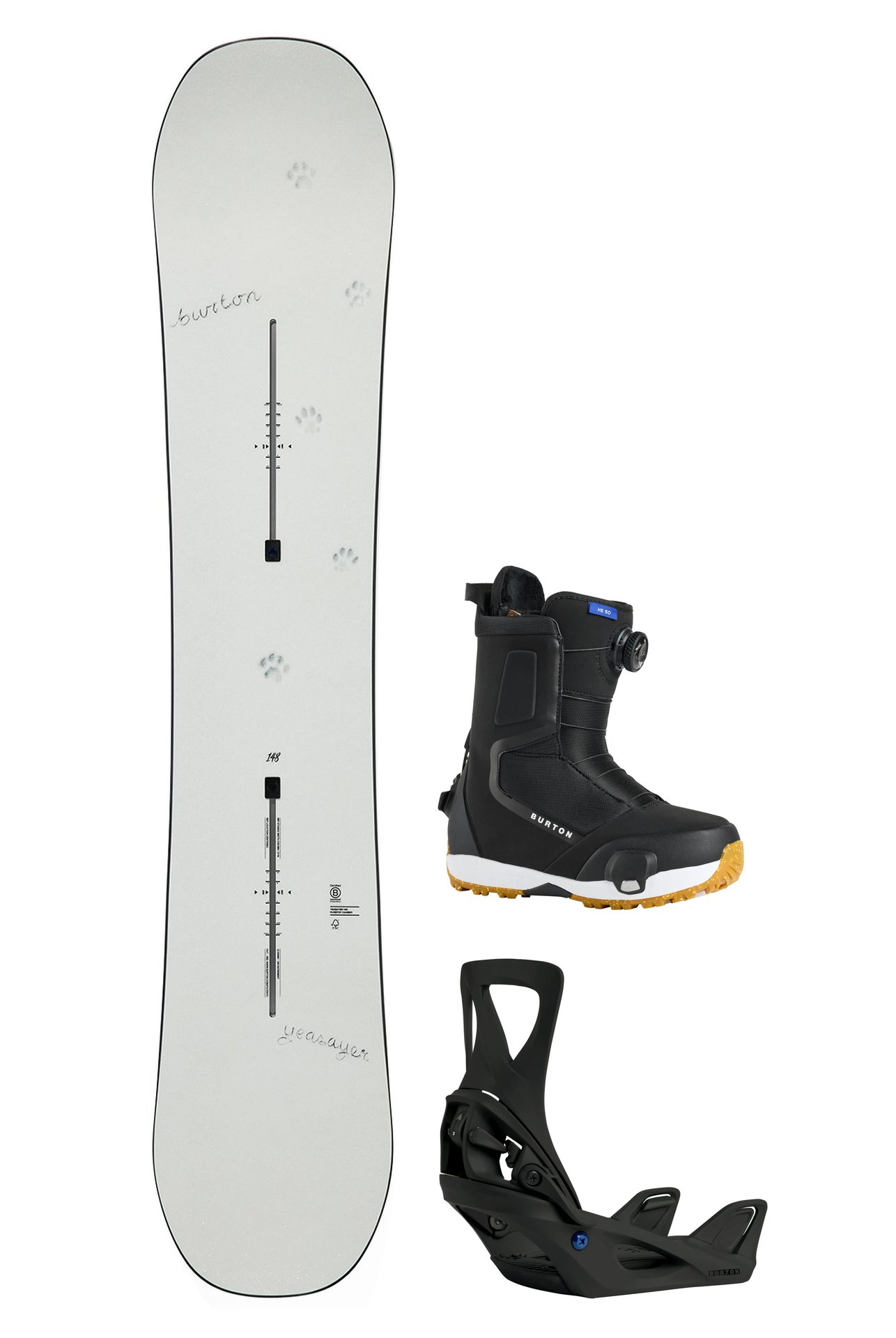 Yeasayer Womens Step On® Snowboardpakke – Highshot