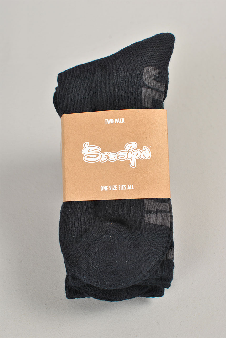 Classic 2-Pack Socks, Blackout