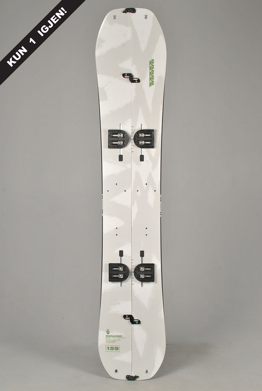 Marauder Splitboard m/ Feller. 158-166cm