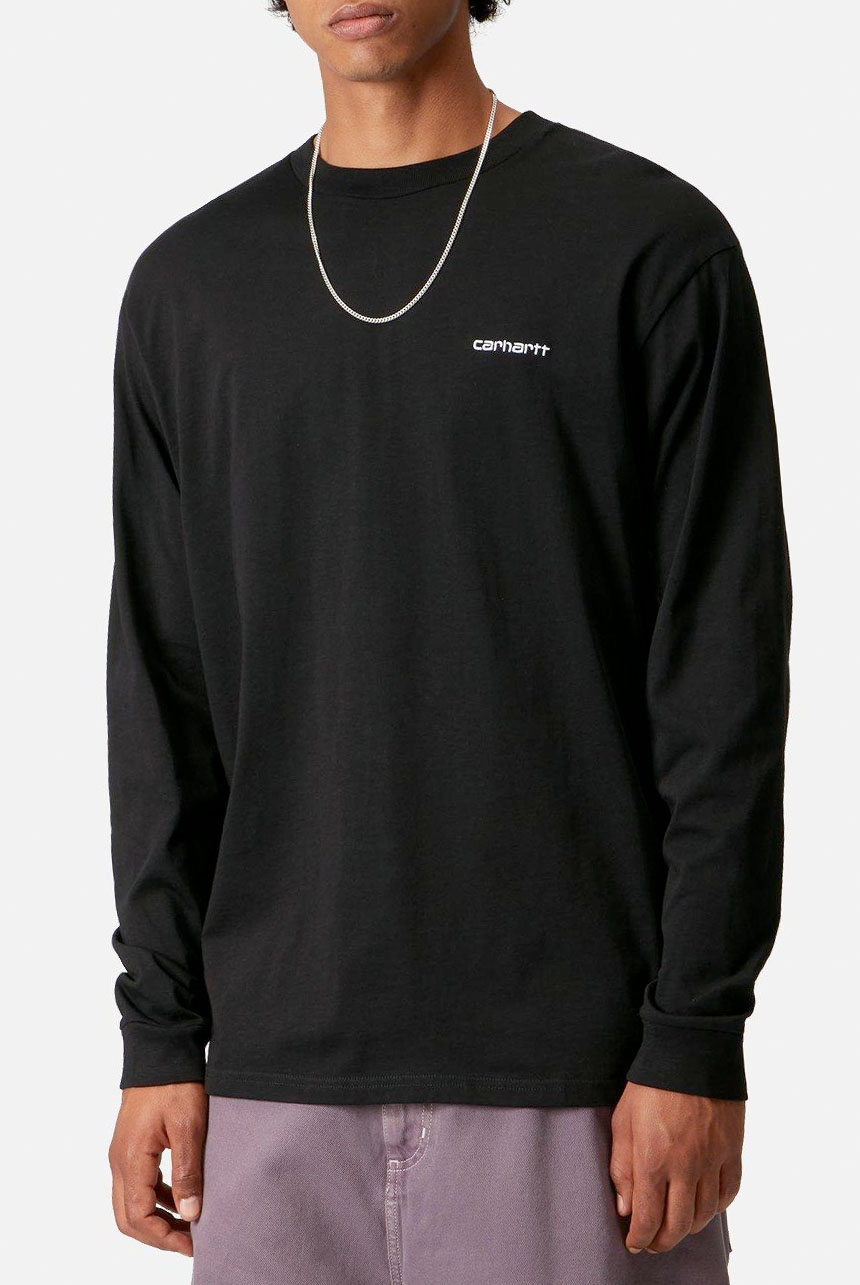 L/S Script Embroidery Longsleeve