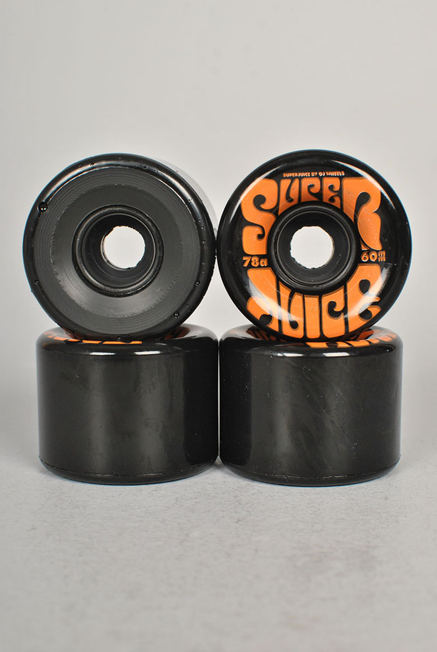 Super Juice Black 60mm 78A Super Juice Black 60mm 78A