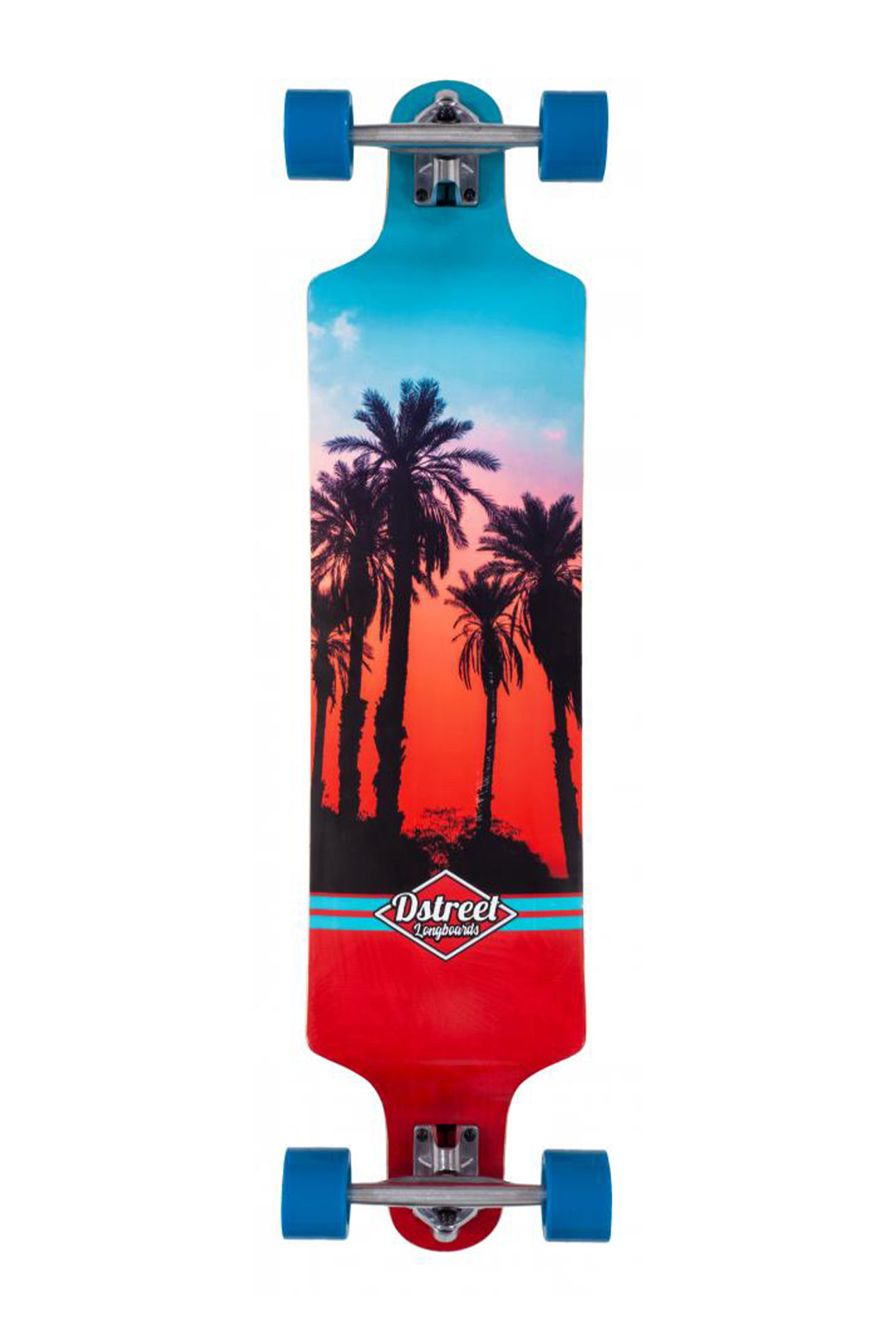 Hawaiian Drop Down 39.5 x 9.5 Komplett Longboard