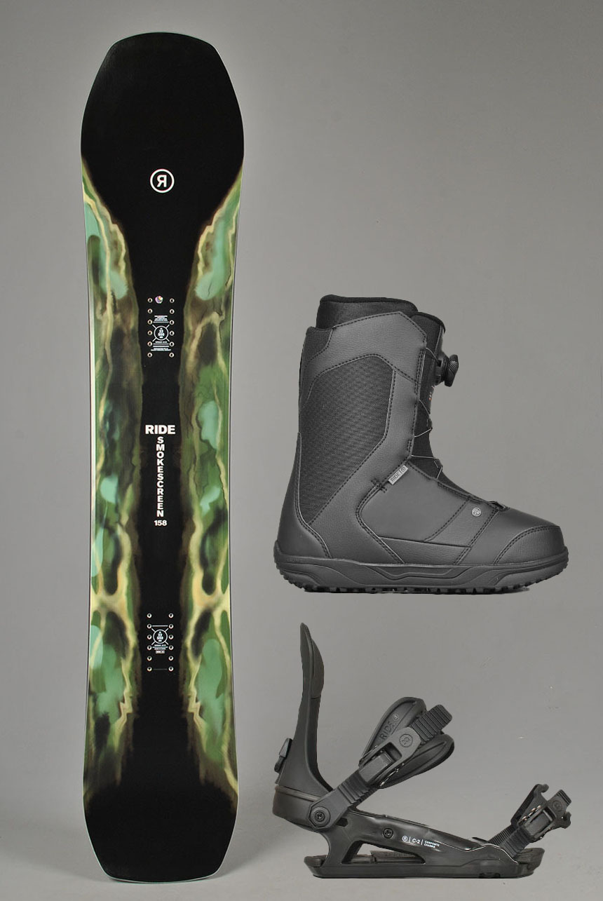 Smokescreen Snowboardpakke