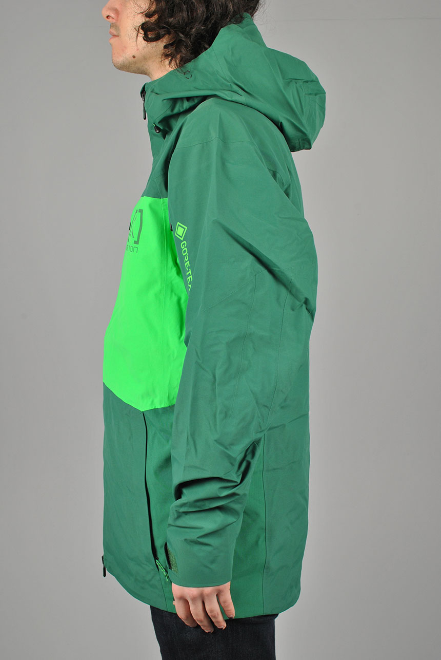 [ak] Gore-Tex® Cyclic Jacket, Fir Green/Toucan Green