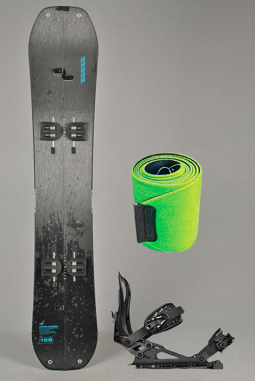 Womens Freeloader Splitboard Pakke