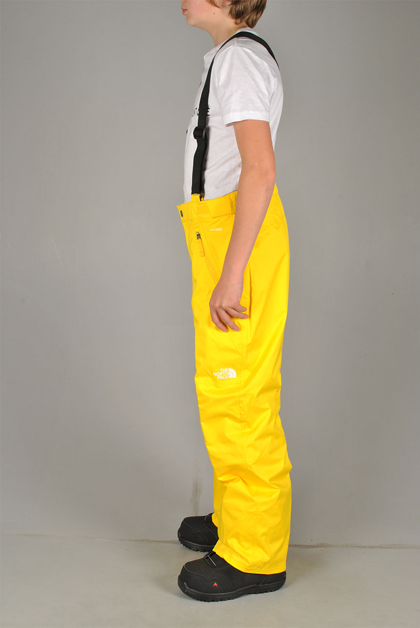 Kids Snowquest Suspender Plus Pant, Lightning Yellow