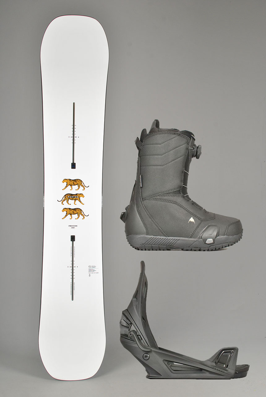 Process Step On® Snowboardpakke