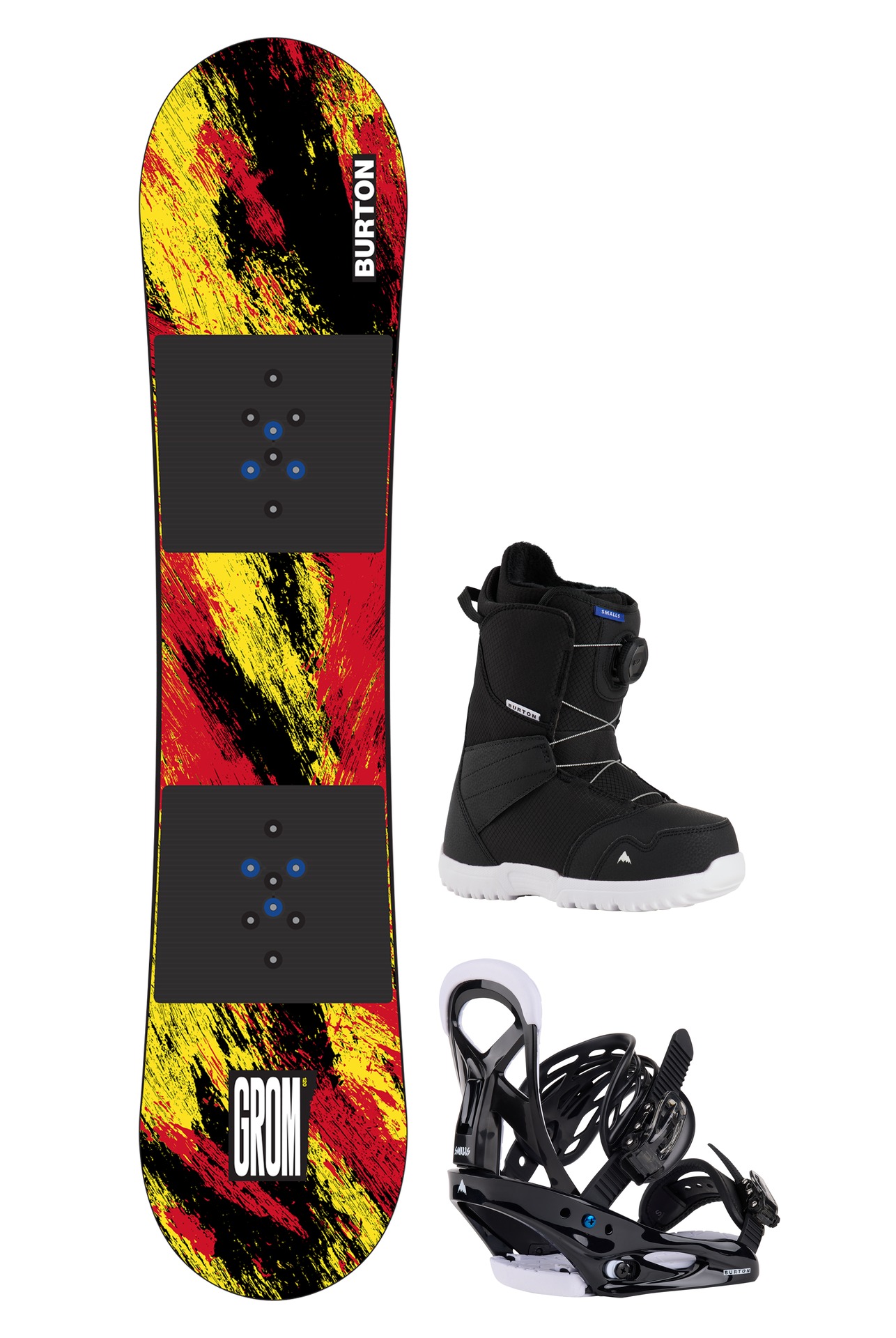 Kids Grom Snowboardpakke, 6-11 år 