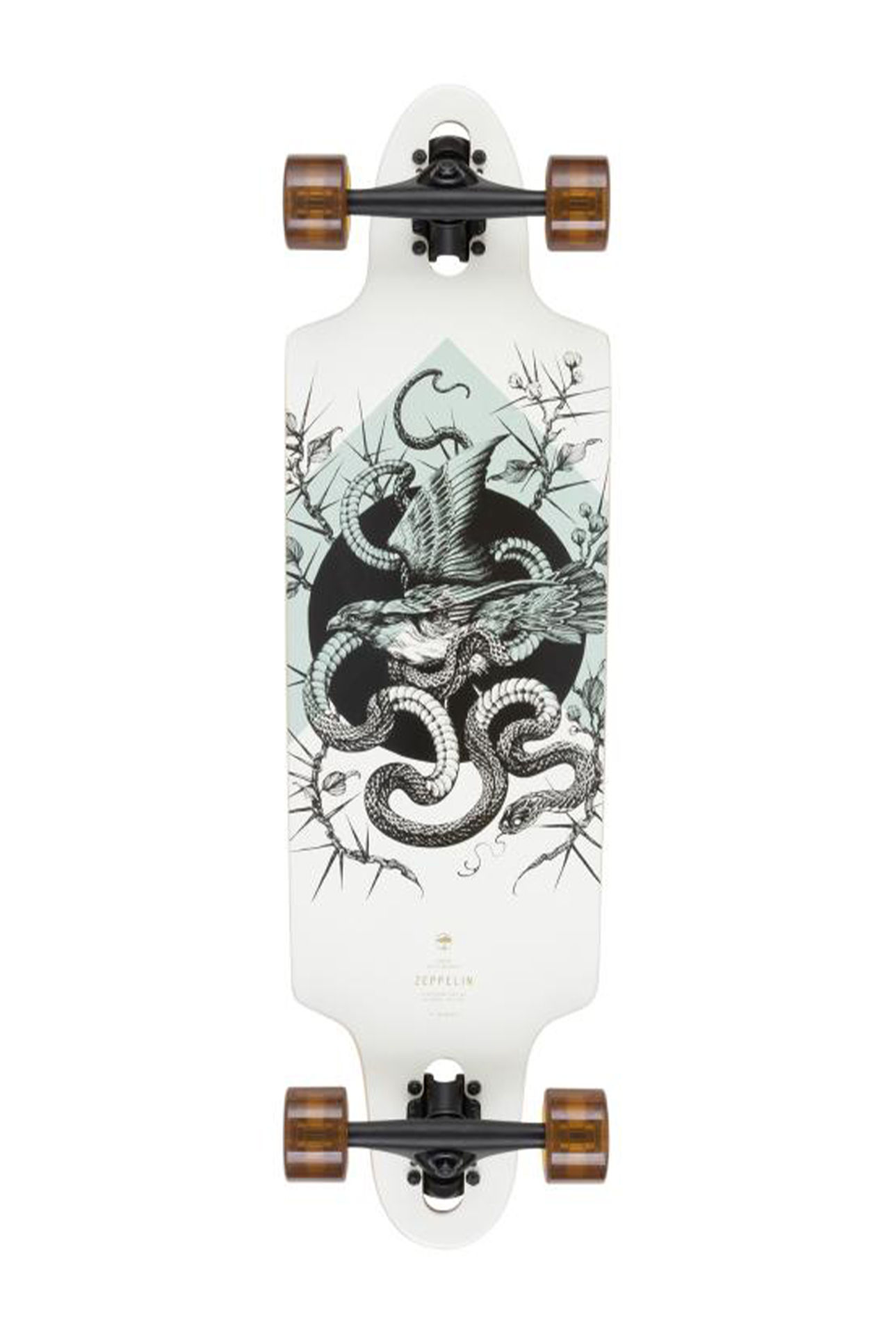 Bamboo Zeppelin 32 x 9 Komplett Longboard