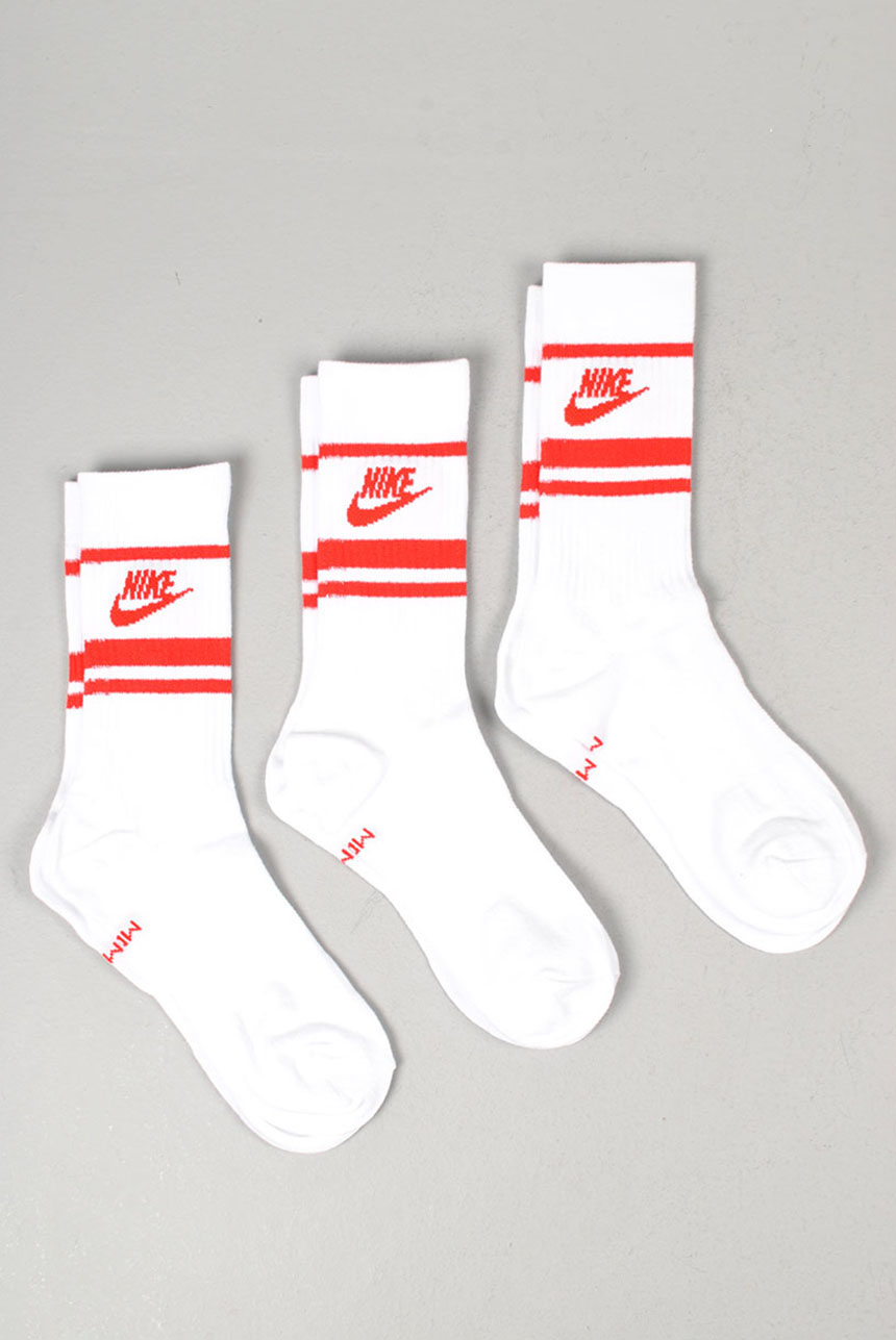 3-Pack Everyday Essential Crew Socks 3-Pack Everyday Essential Crew Socks