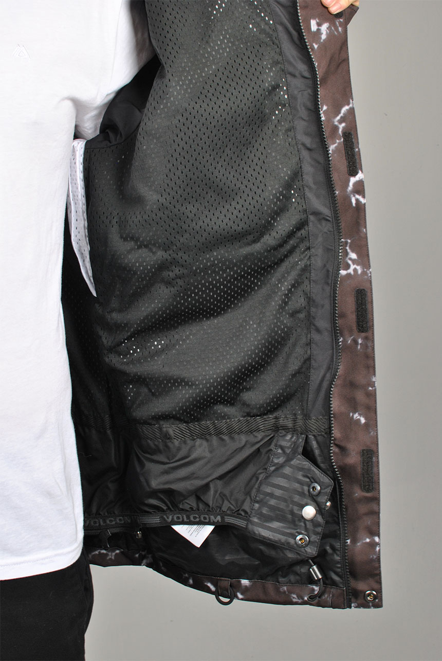 Scortch Insulated Jacket, Black Print