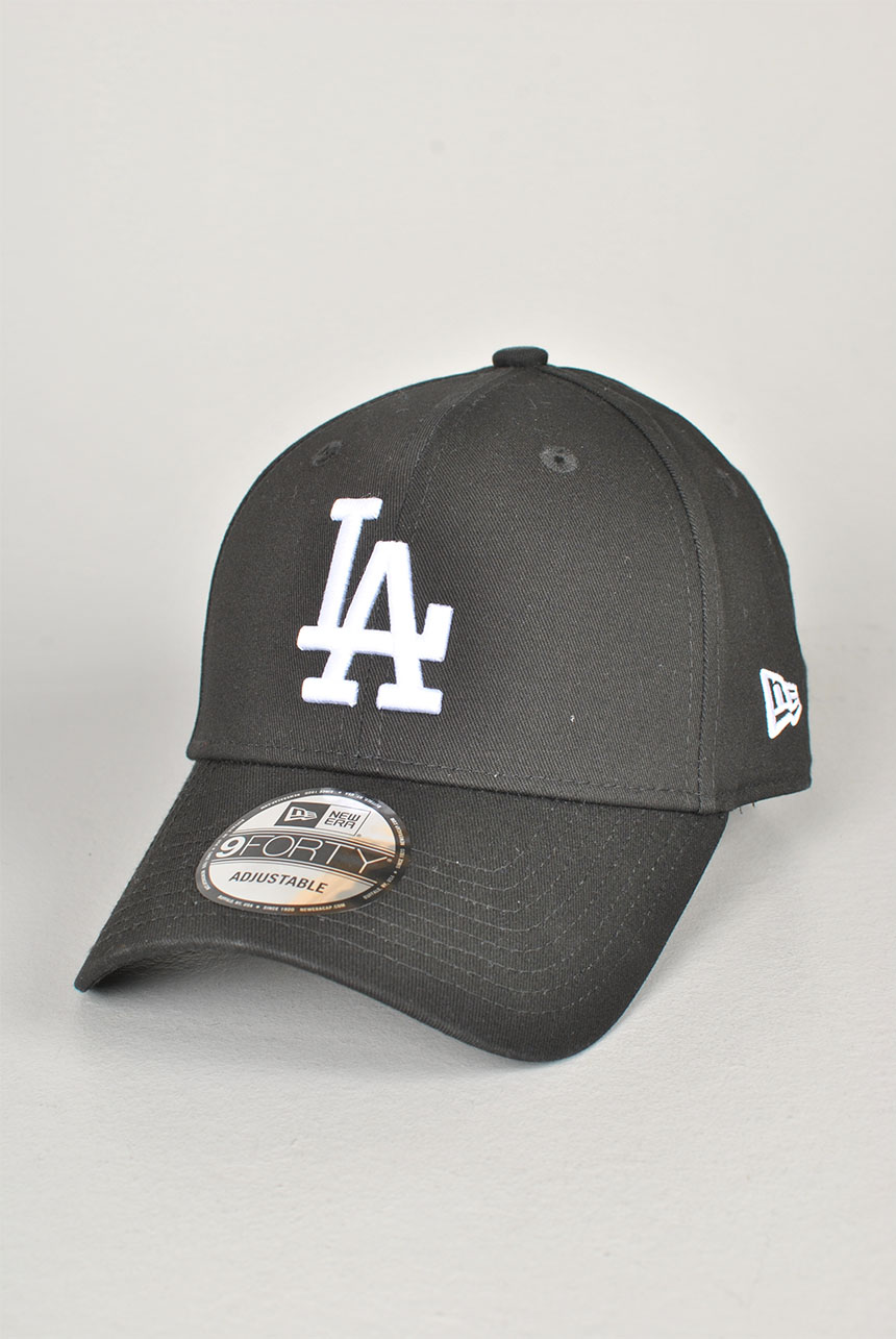 LA Dodgers 9Forty Adjustable Cap, Black/White