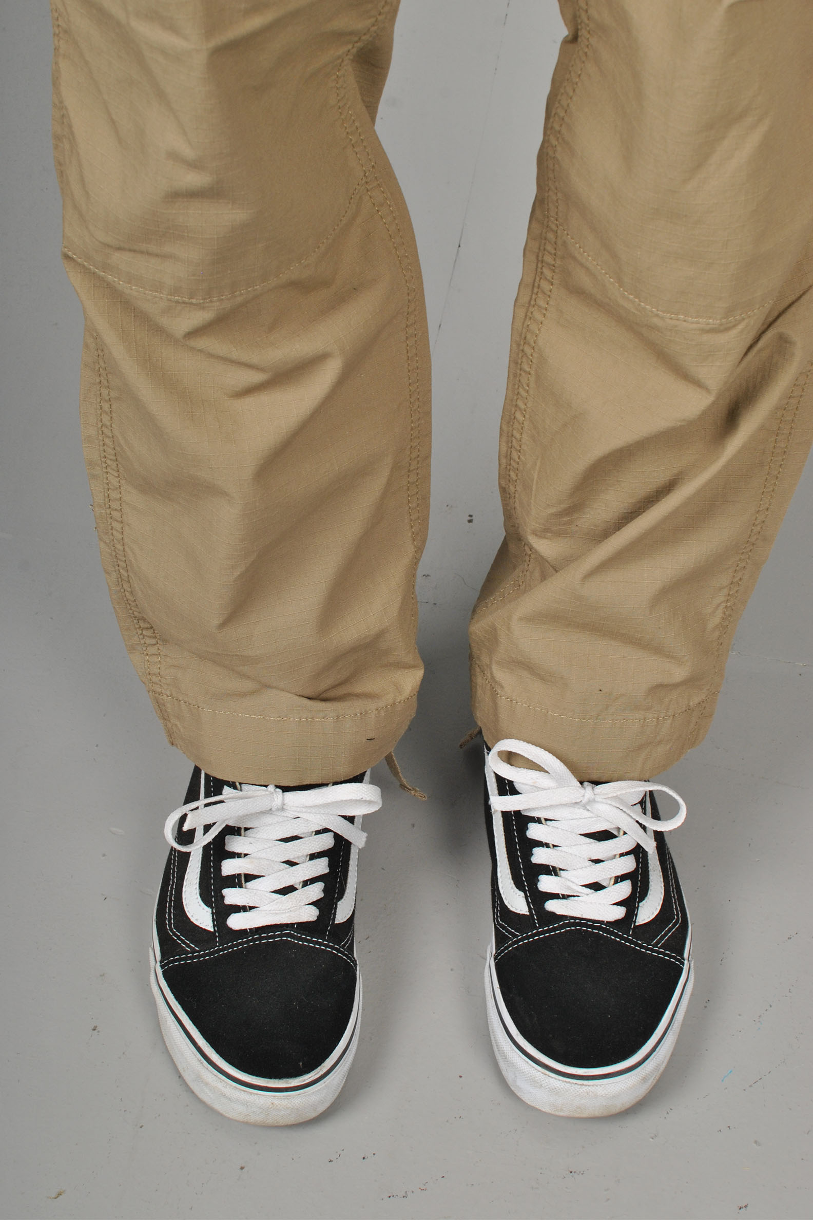Regular Cargo Pant, Leather Rinsed/Ripstop