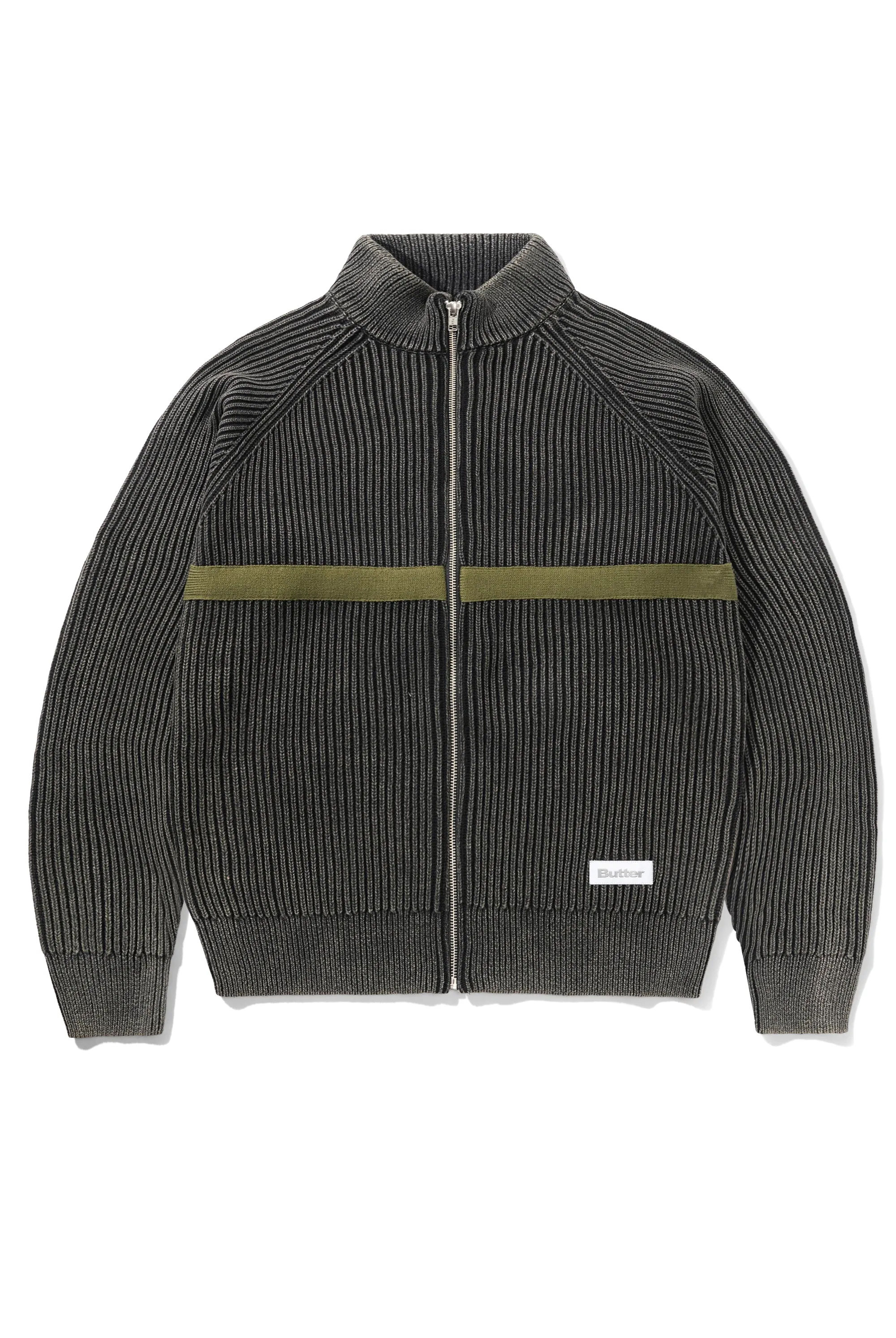 Bleach Zip-Thru Knit