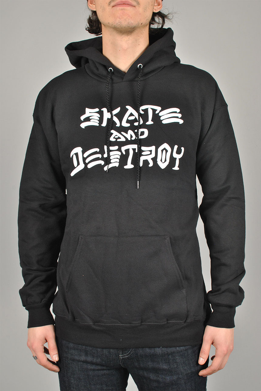 Skate And Destroy Hood, Black