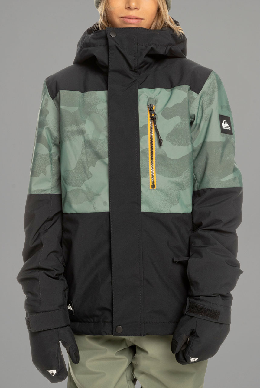 Kids Mission Printed Block Jacket Kids Mission Printed Block Jacket