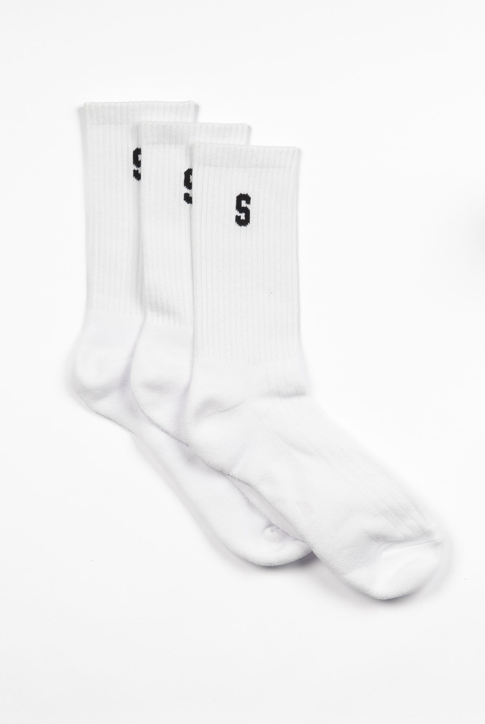 3-Pack Solid Socks