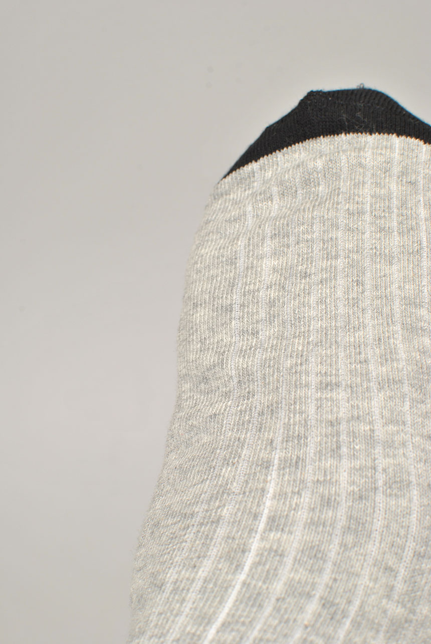 Athlennis 2-Pack Socks, Grey/Black/Red