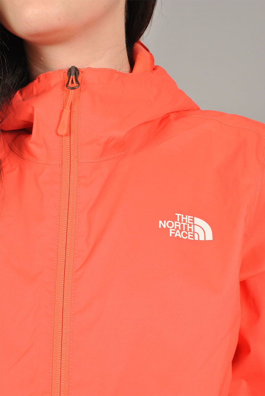 Womens Quest Jacket, Radiant Orange