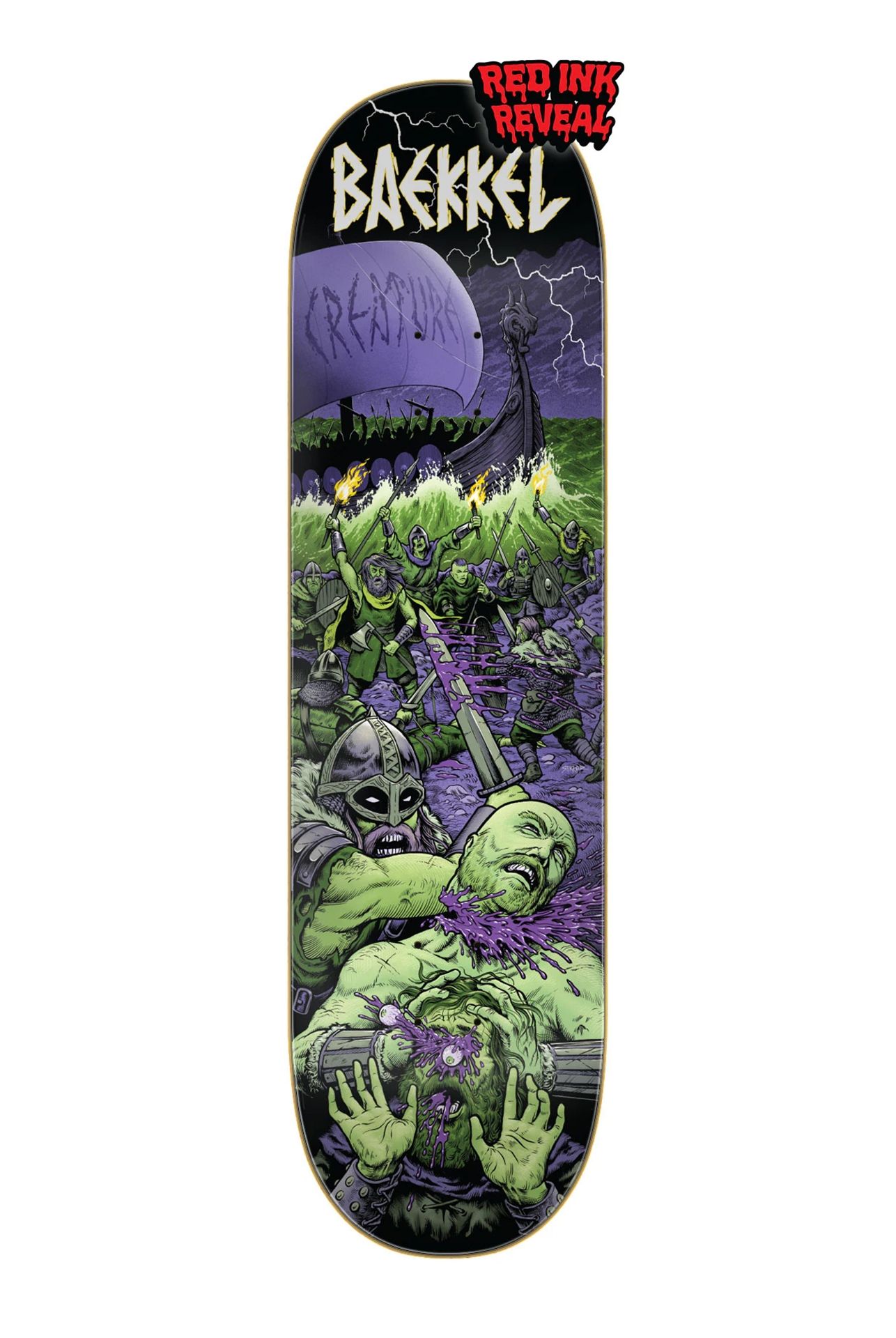 Baekkel Warriors VX Deck 8.6in x 32.11in