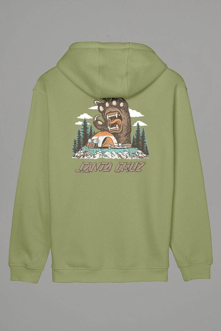 Kids Screaming Grizzly Hood