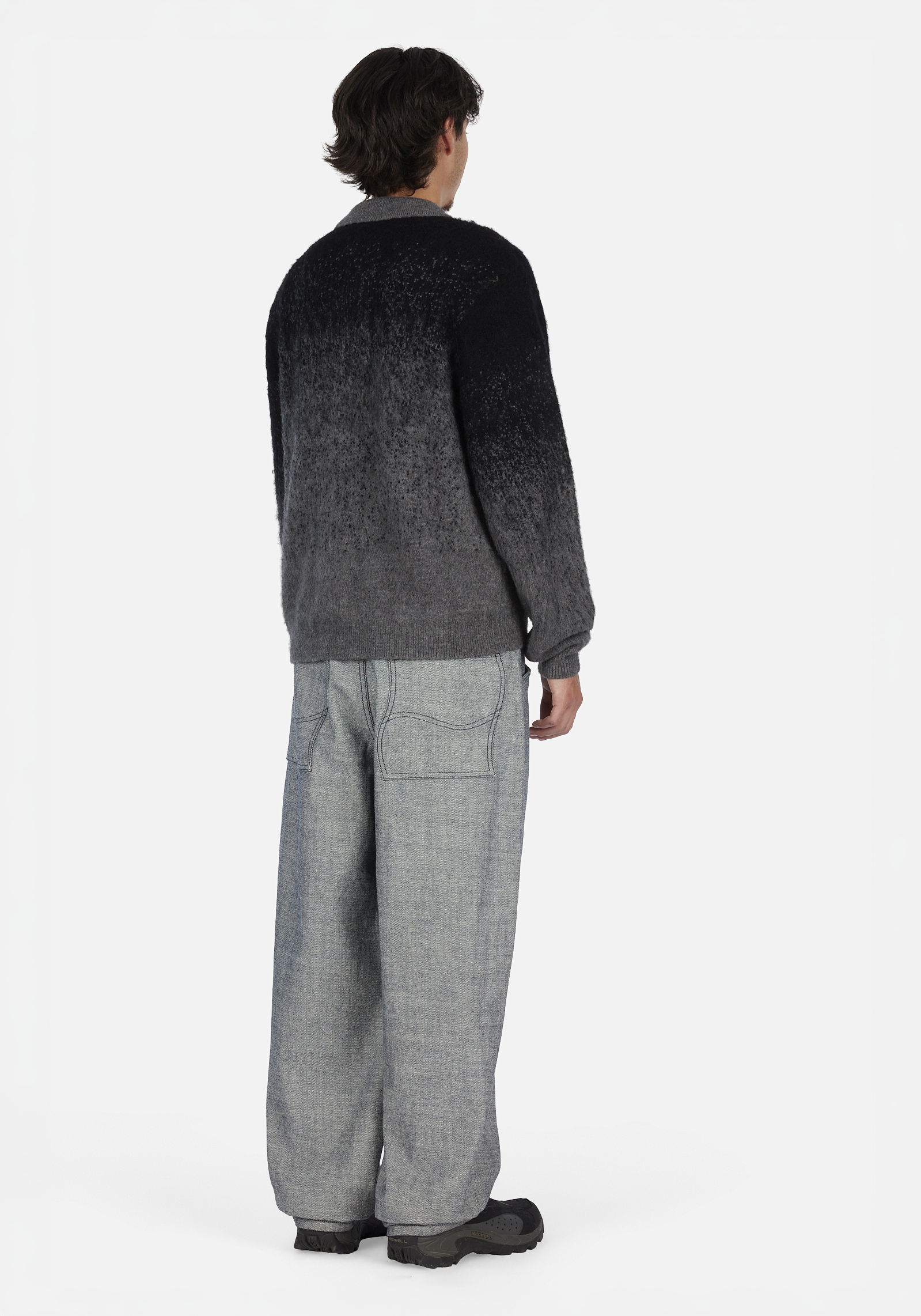 Mohair Double Zip Knit