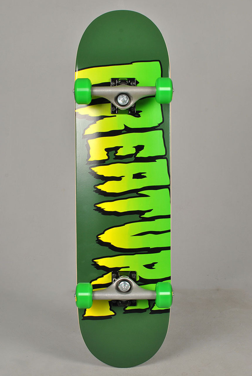 193172187867 Logo Stumps, Green 8.0 Komplett Skateboard