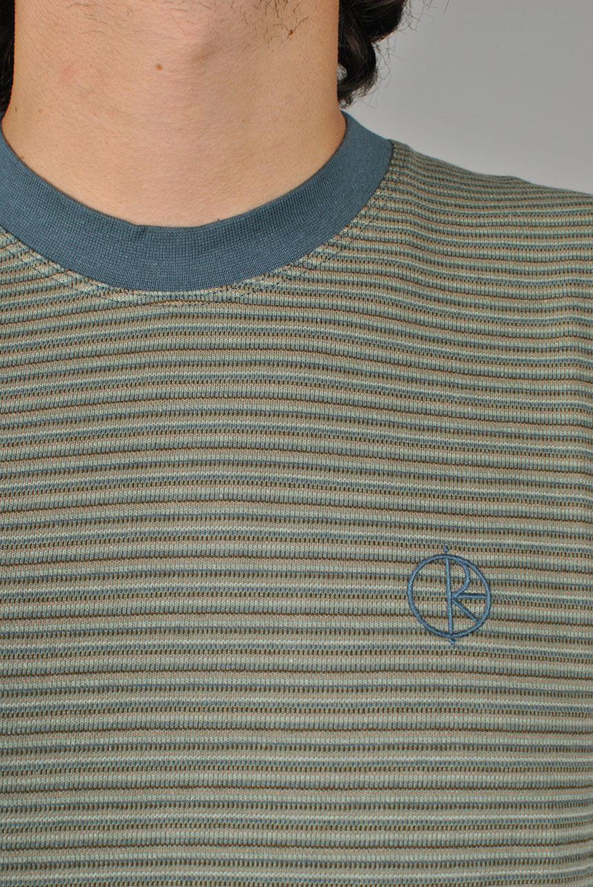 Dizzy Stripe T-shirt, Blue