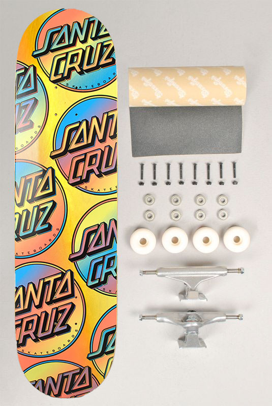 Pro 8.25 Contra Allover Komplett Skateboardpakke