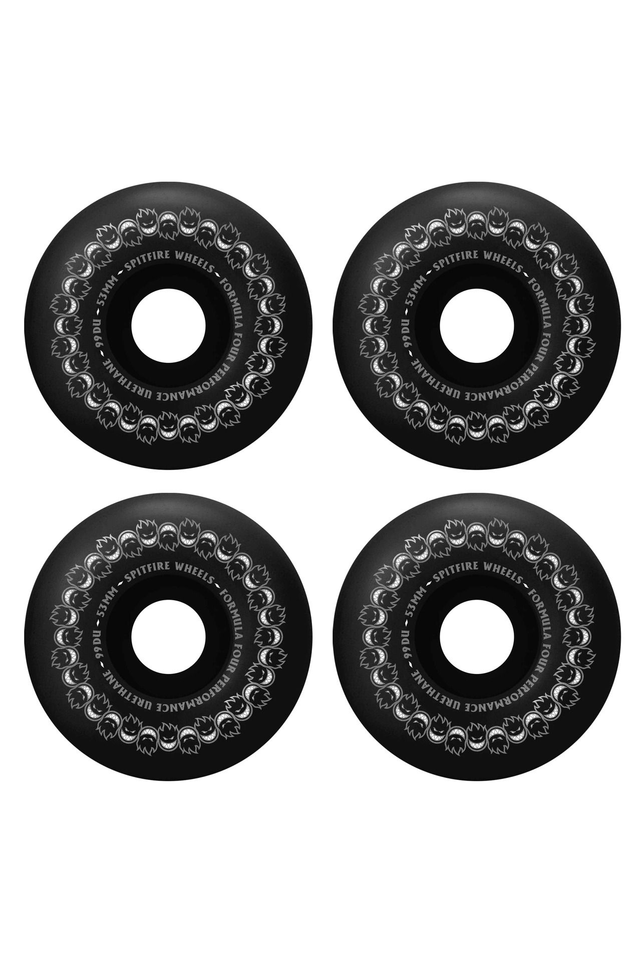 F4 99 Repeaters Black-Spitfire Wheels