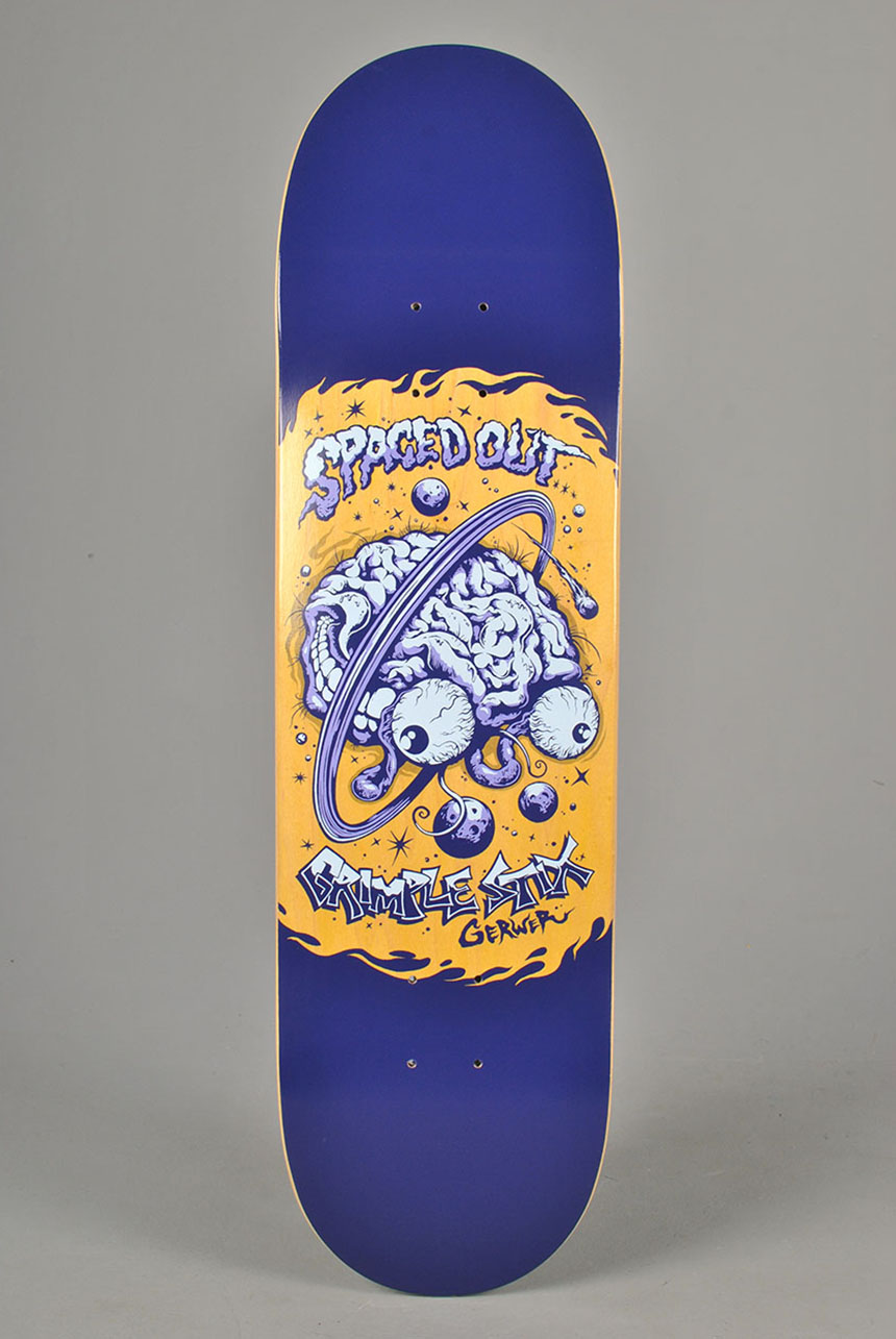 Yellow Grimple Stix Gerwer Spaced 8.5