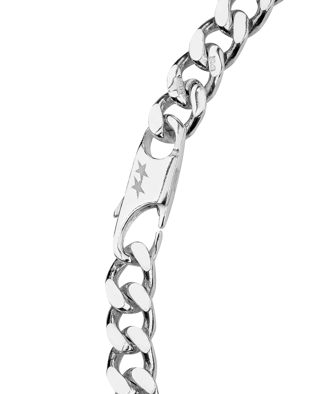 Unstoned Cuban Chain Silver