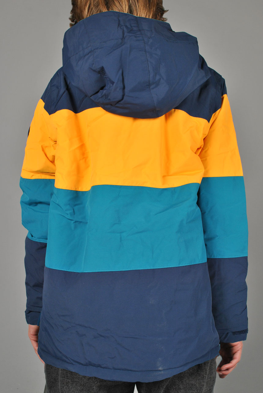 Kids Symbol Jacket, Dress Blue/Cadmium Yellow/Celestial