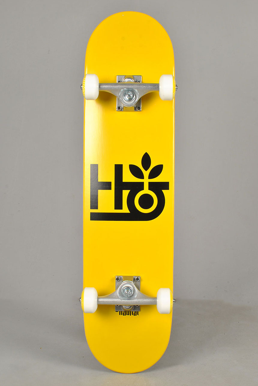 Pod, Yellow 7.5 Komplett Skateboard